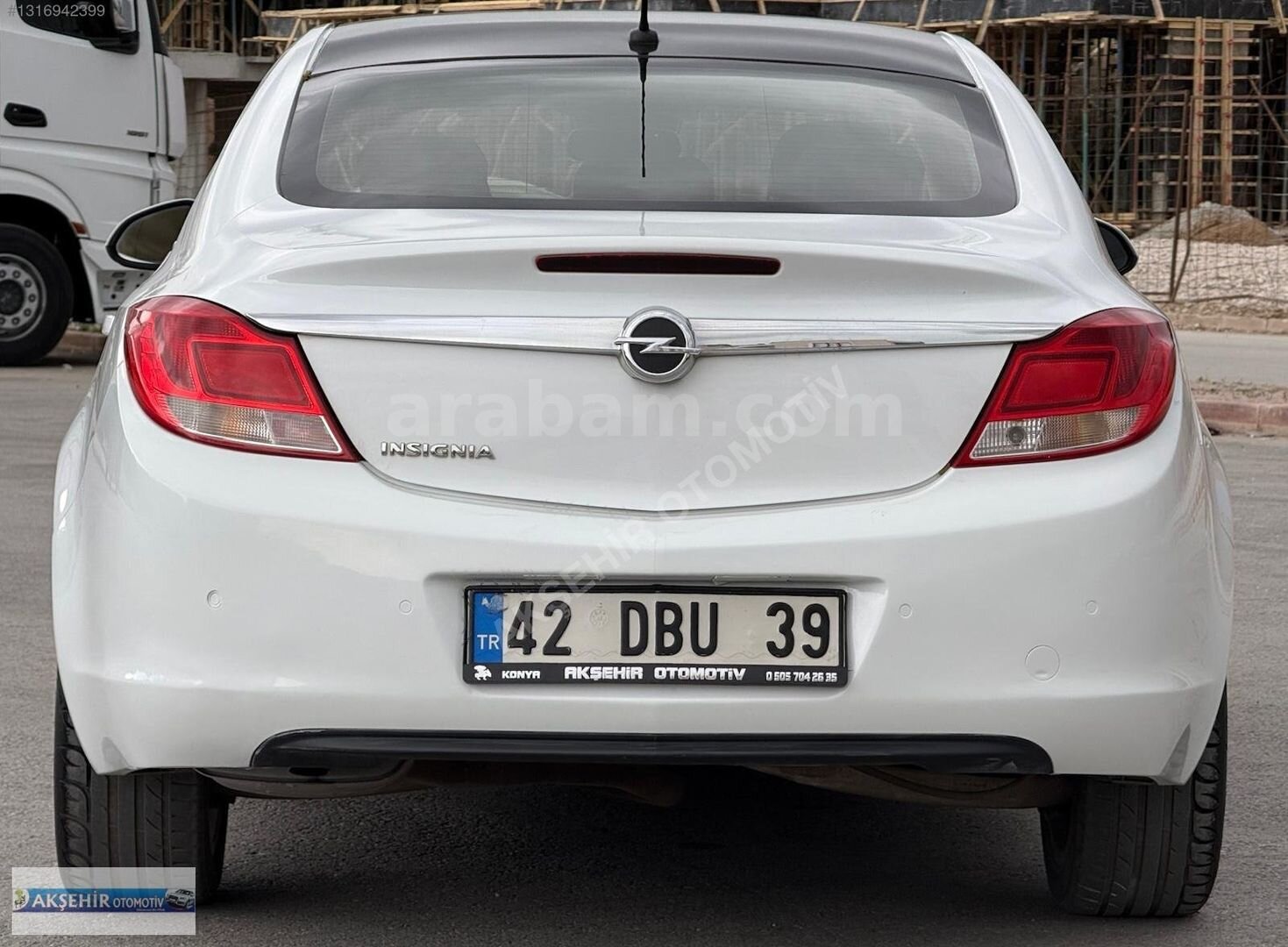 Galeriden Opel Insignia 1.4 T Edition Elegance 2012 Model Konya 232.000 km Beyaz 6