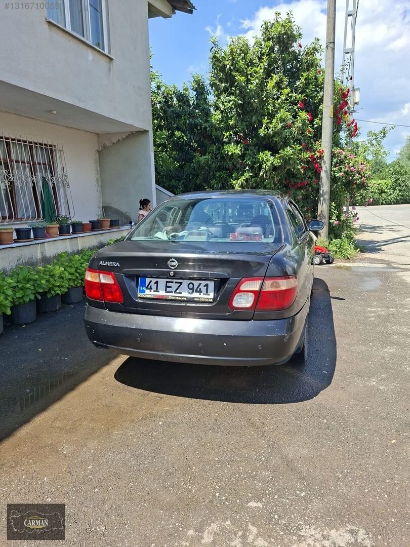 Galeriden Nissan Almera 1.5 Tekna 2006 Model Kocaeli 289.000 km Siyah 7