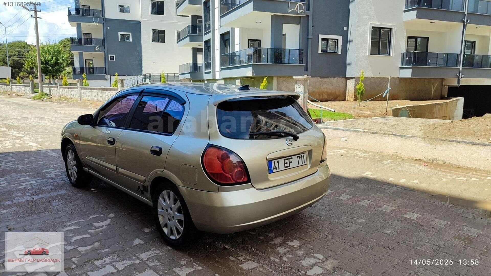 Galeriden Nissan Almera 1.5 Tekna 2005 Model Balıkesir 233.000 km Bej 7