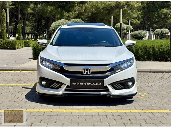 CIVIC 1.6 İ-DTEC HATASIZ EXECUTİVE SUNROOF NAVİ HAYALET FULL LED