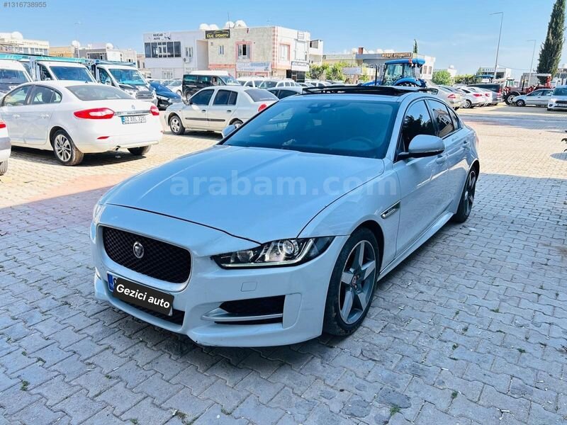 Galeriden Jaguar XE 2.0 D R-Sport Plus 2016 Model Mardin 219.000 km Beyaz