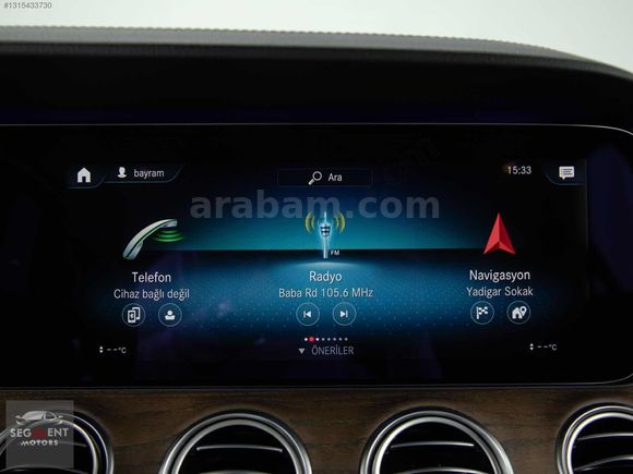 SEGMENT'den 2020/E220 4MATİC/EXCLUSİVE/VAKUM/BURMESTER/COMMAND