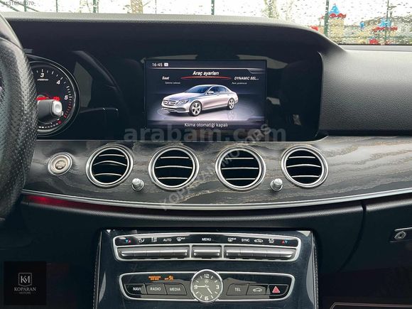 KOPARAN 2016 MERCEDES E220D / %70'İNE 7 AY 0 FAİZ TİCARİ