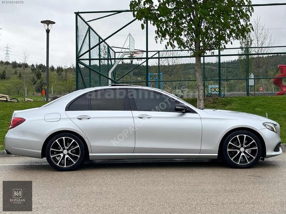 KOPARAN 2016 MERCEDES E220D / %70'İNE 7 AY 0 FAİZ TİCARİ