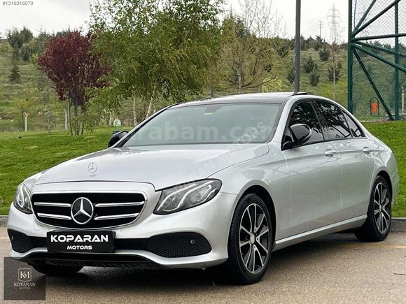 KOPARAN 2016 MERCEDES E220D / %70'İNE 7 AY 0 FAİZ TİCARİ