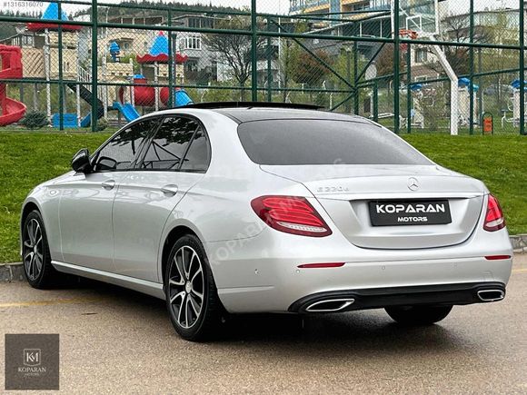 KOPARAN 2016 MERCEDES E220D / %70'İNE 7 AY 0 FAİZ TİCARİ