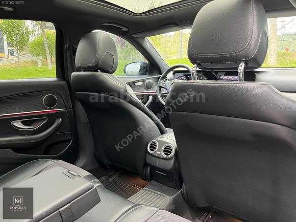 KOPARAN 2016 MERCEDES E220D / %70'İNE 7 AY 0 FAİZ TİCARİ
