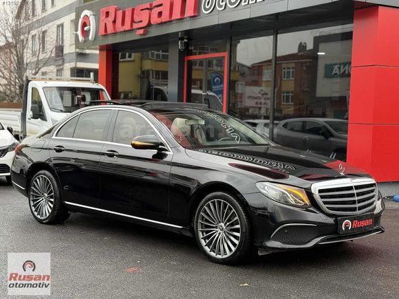 RUŞAN'dan 2018 E220dExclusive+CamTavan+ÇiftHafıza+Isıtma+Ambians