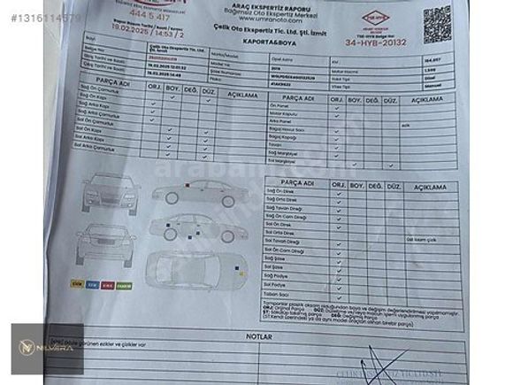 Galeriden Opel Astra 1.6 CDTI Design 2016 Model Şanlıurfa 192.000