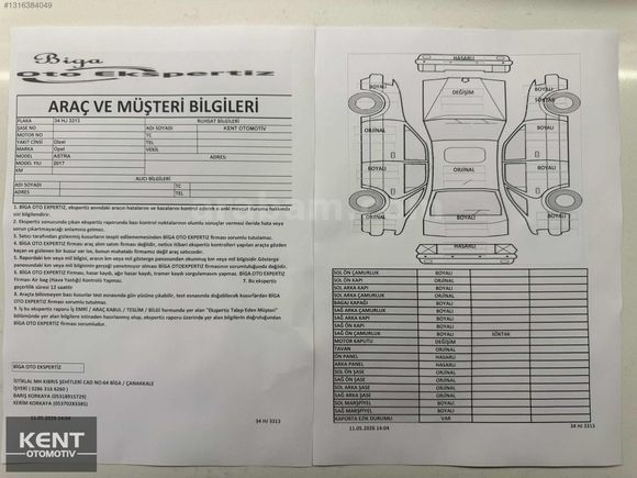 Galeriden Opel Astra 1.6 CDTI Design 2017 Model Çanakkale 177.000