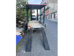İKİ KATLI ÇADIR KURULABİLİR ATV İÇİN RAMPALI ÇEKME RÖMORK
