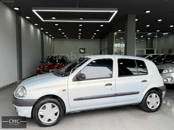 -CMC- 2000 RENAULT CLİO HB 1.4 LPG KLİMA DEĞİŞENSİZ GRİ