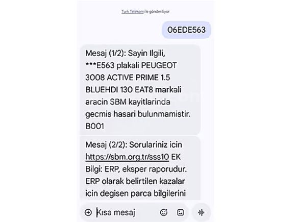 Sahibinden 2023 Model 53 Binde Aile Aracı