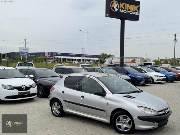 KINIK | PEUGEOT 206 OTOMATİK 1.4 XR KK12TAKSİT