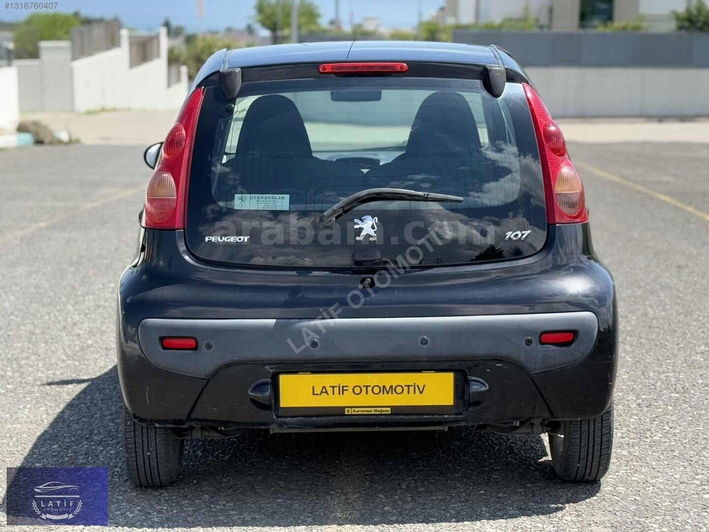 Galeriden Peugeot 107 1.0 Urban Move 2011 Model Tekirdağ 99.000 km Siyah 6
