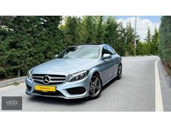2017 MERCEDES C 180 AMG 9G-TRONİC CAM TAVAN HATASIZ BOYASIZ!