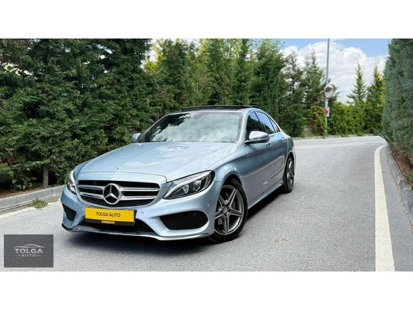 2017 MERCEDES C 180 AMG 9G-TRONİC CAM TAVAN HATASIZ BOYASIZ!