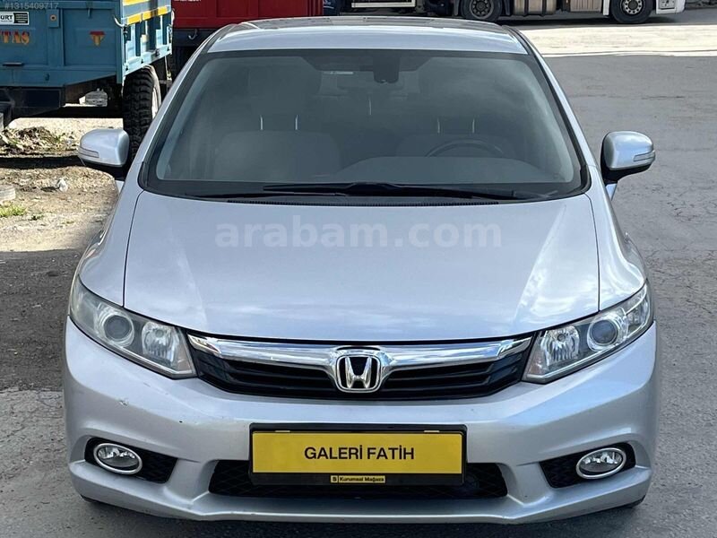 Galeriden Honda Civic 1.6i VTEC Eco Premium 2013 Model Kütahya 180.000 km Gri