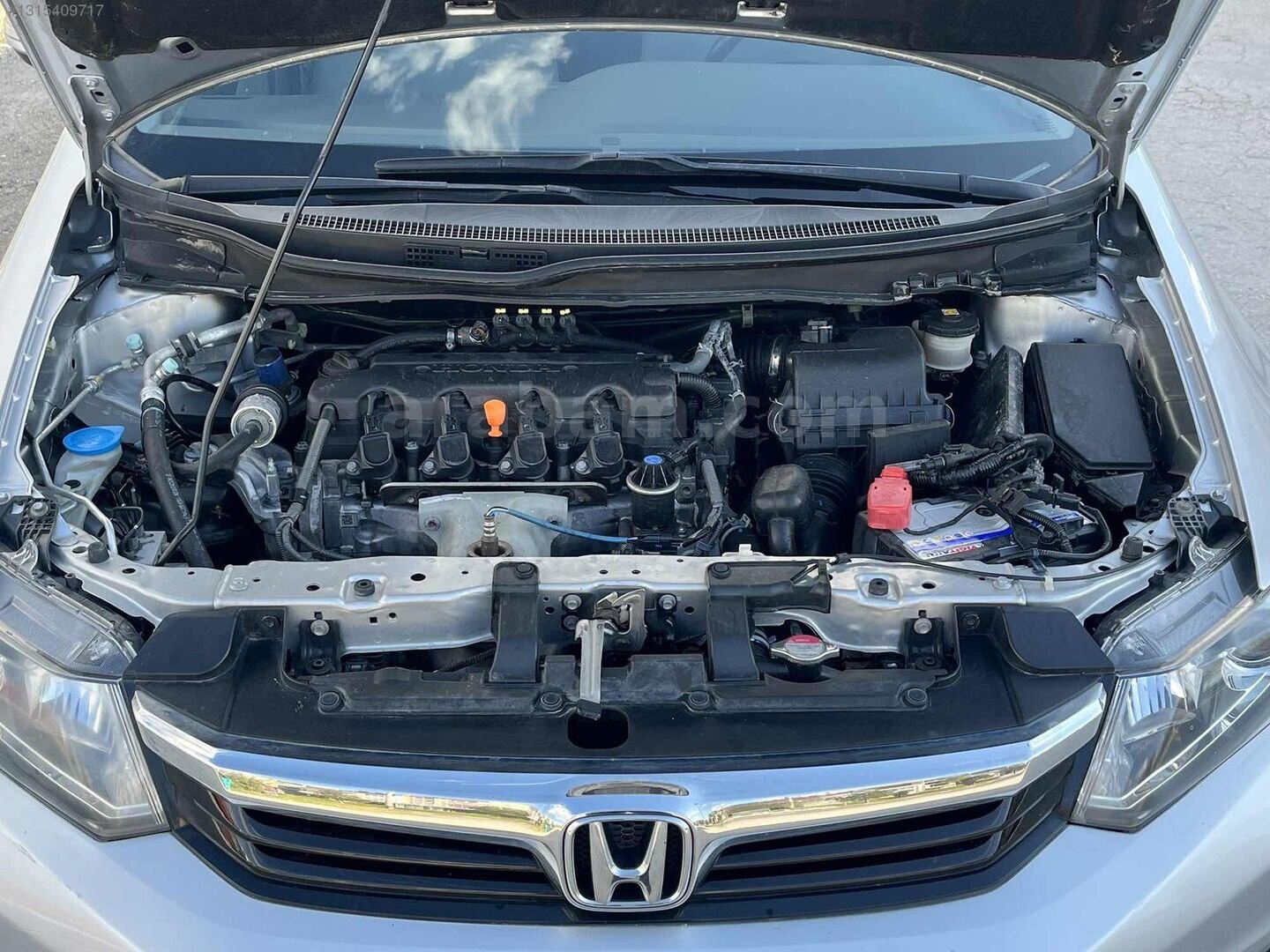Galeriden Honda Civic 1.6i VTEC Eco Premium 2013 Model Kütahya 180.000 km Gri 4
