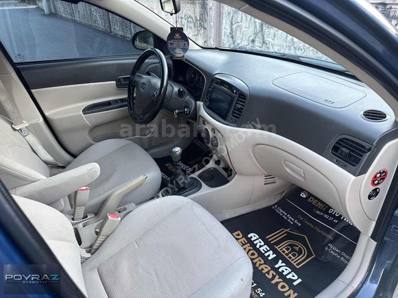 POYRAZ'DAN ÇOK TEMİZ HYUNDAİ ACCENT 1.4 260.000KM
