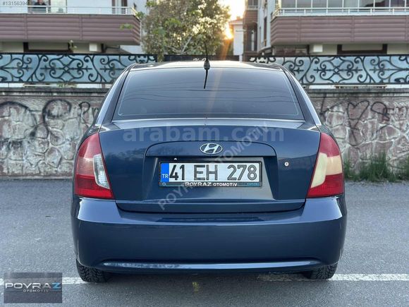 POYRAZ'DAN ÇOK TEMİZ HYUNDAİ ACCENT 1.4 260.000KM