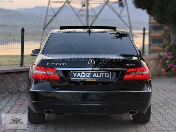 YAĞIZ AUTODAN E 350 Premium dizel 4 matic 354 bin km