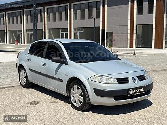 AKYOL OTOMOTİV'DEN 2004 RENAULT MEGANE 1.4 16V MANUEL BENZİN&LPG