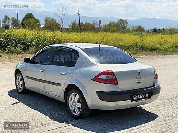 AKYOL OTOMOTİV'DEN 2004 RENAULT MEGANE 1.4 16V MANUEL BENZİN&LPG
