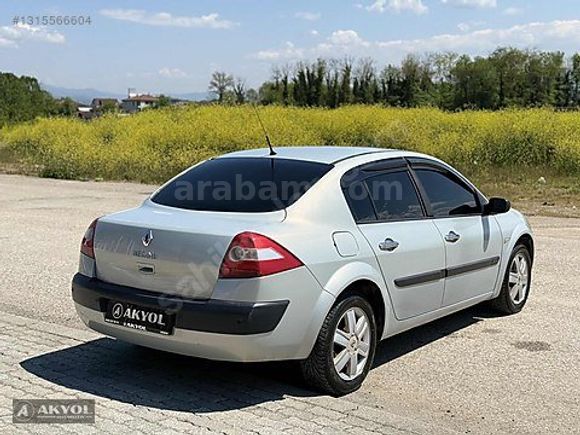 AKYOL OTOMOTİV'DEN 2004 RENAULT MEGANE 1.4 16V MANUEL BENZİN&LPG