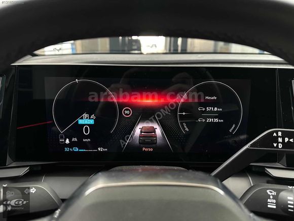 2023 MEGANE E-TECH TECHNO-218HP-EVTİP ŞRJ-KAMERA-D.ISITMA-BOYASZ
