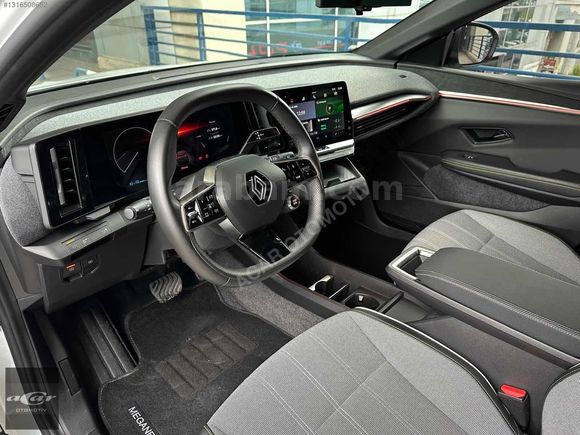 2023 MEGANE E-TECH TECHNO-218HP-EVTİP ŞRJ-KAMERA-D.ISITMA-BOYASZ