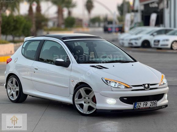 2002 PEUGEOT 206 1.6 XS 2028 SIFIR VİZE FULL YAPILI K.KARTI