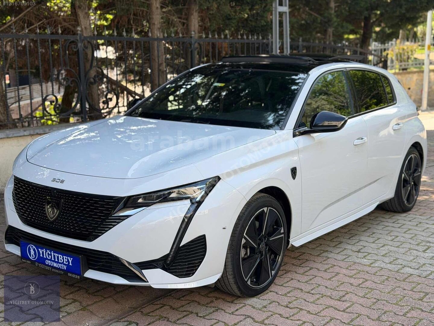 Galeriden Peugeot e-308 GT 2024 Model İstanbul 45.000 km Beyaz 1