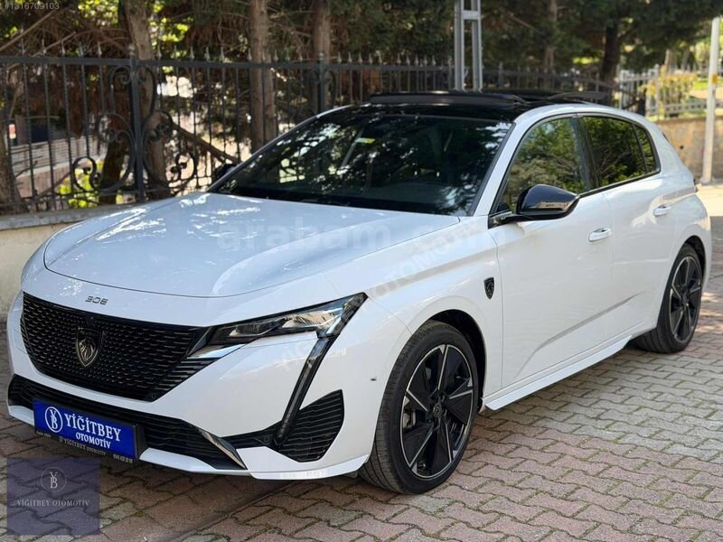 Galeriden Peugeot e-308 GT 2024 Model İstanbul 45.000 km Beyaz