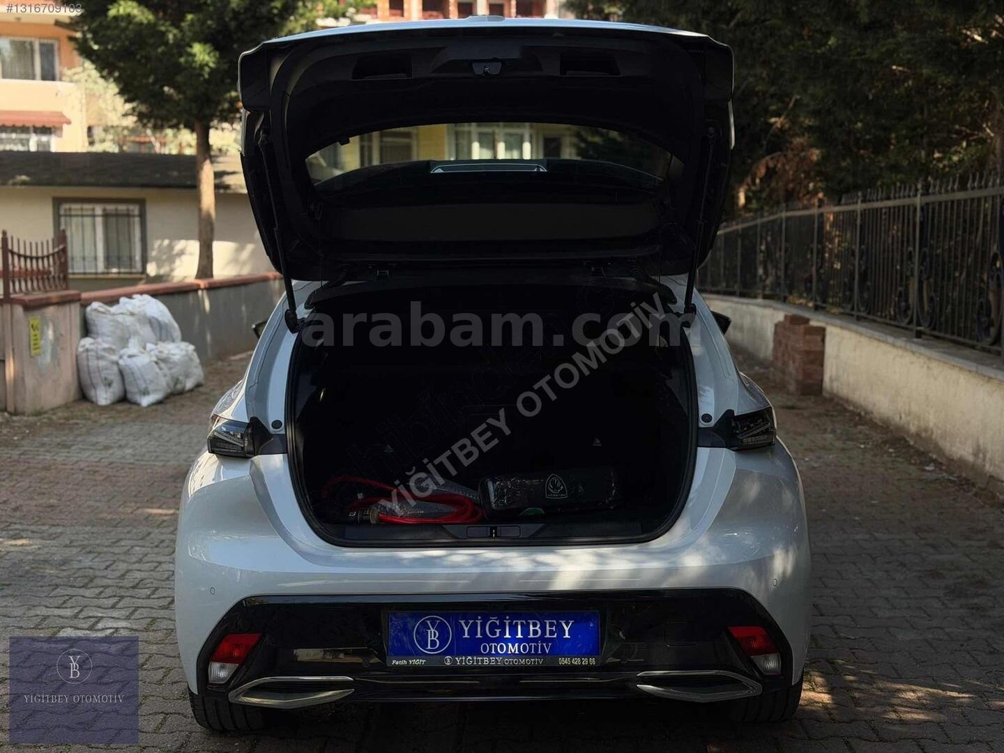 Galeriden Peugeot e-308 GT 2024 Model İstanbul 45.000 km Beyaz 5