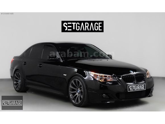 2007 MODEL BMW 520d M SPORT SİYAH İNCİ