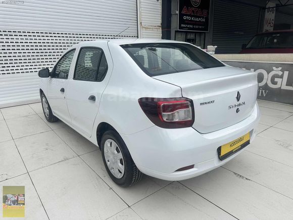 KOZCUOĞLU'DAN 2016 RENAULT SYMBOL 1.2 JOY LPG'Lİ DEĞİŞENSİZ