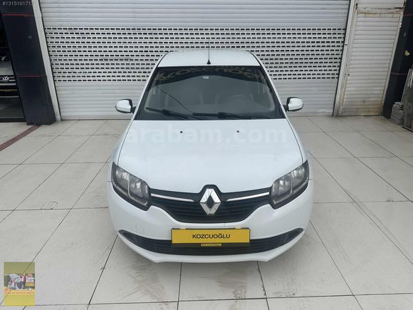 KOZCUOĞLU'DAN 2016 RENAULT SYMBOL 1.2 JOY LPG'Lİ DEĞİŞENSİZ
