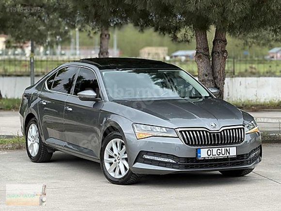 OLGUN'dan 2023 SKODA SUPER B 1.5 TSİ ELİTE BOYASIZ CAM TAVAN