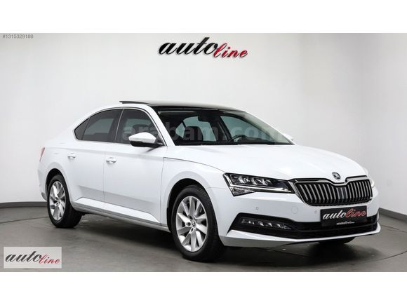 AUTOLİNE DAN HATASIZ 2022 SUPERB 1.5 TSI ELİTE CAM TAVAN