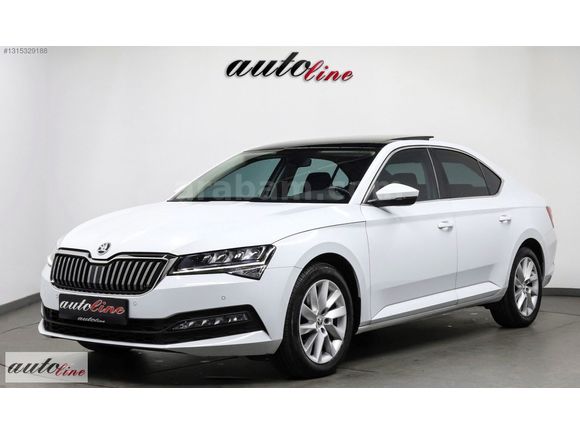 AUTOLİNE DAN HATASIZ 2022 SUPERB 1.5 TSI ELİTE CAM TAVAN