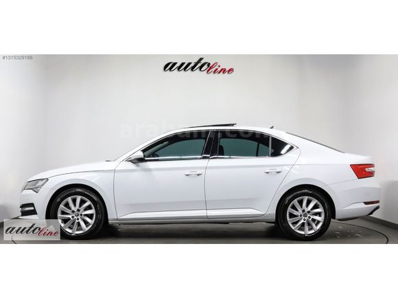 AUTOLİNE DAN HATASIZ 2022 SUPERB 1.5 TSI ELİTE CAM TAVAN