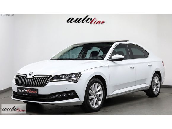 AUTOLİNE DAN HATASIZ 2022 SUPERB 1.5 TSI ELİTE CAM TAVAN