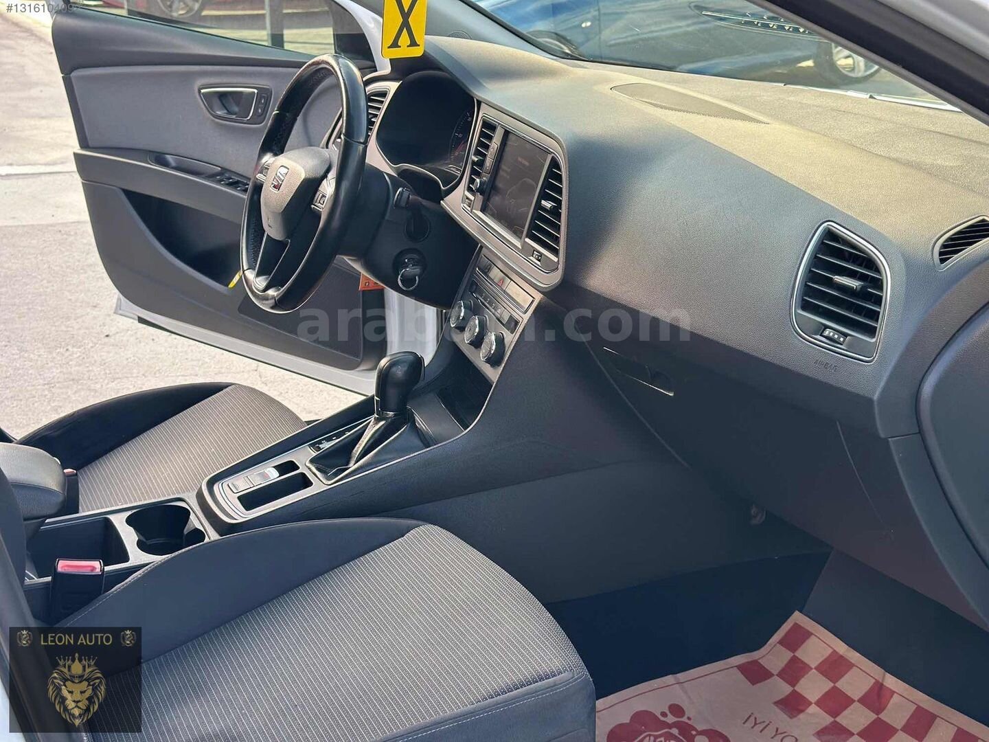 Galeriden Seat Leon 1.6 TDI Style 2017 Model Adana 207.000 km Beyaz 7