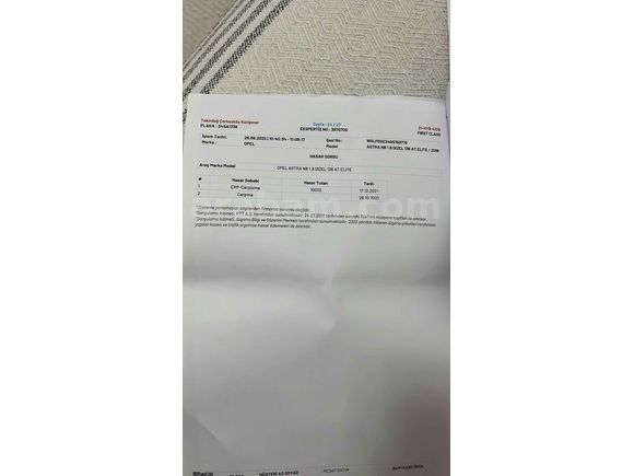 Sahibinden Opel Astra 1.6 CDTI Elite 2016 Model 
