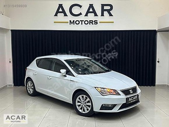 -ACAR MOTORS- BOYASIZ YENİ KASA 2017 SEAT LEON STYLE CR OTOMATİK