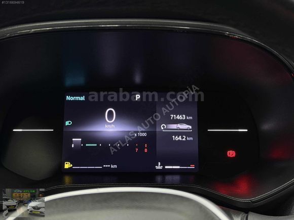 2023 CLİO EVOLUTİON+KATLANIR AYNA+KAMERA+HAYALET+CARPLAY+KEYLESS