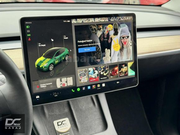 *DC GARAJ*TESLA MODEL Y/2024/32.000KM/SOLID BLACK/HATASZ/BOYASIZ