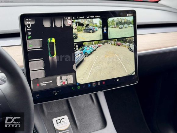 *DC GARAJ*TESLA MODEL Y/2024/32.000KM/SOLID BLACK/HATASZ/BOYASIZ