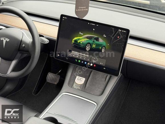 *DC GARAJ*TESLA MODEL Y/2024/32.000KM/SOLID BLACK/HATASZ/BOYASIZ